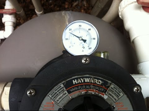 Pool Filter Pressure Too High