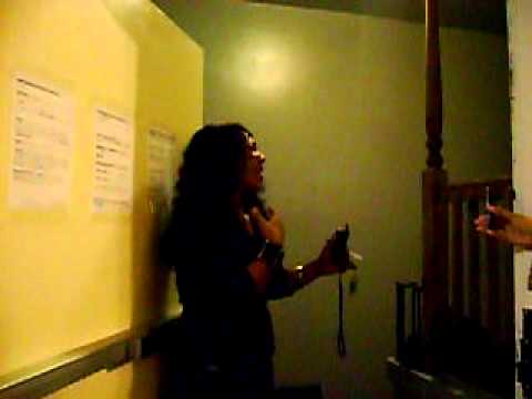 Myracle Holloway singin for DJCC ladies