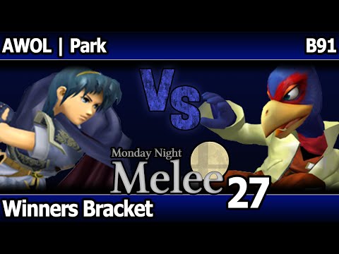 MNM 27 Melee - AWOL | Park (Marth, Falco) vs B91 (Falco) - Winners Bracket