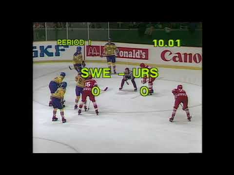 Ice hockey: Sweden-Soviet Union (1981 World Championship)