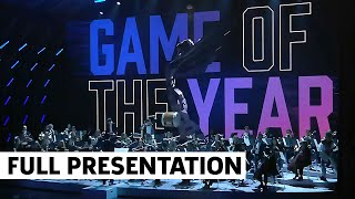 Game Of The Year Full Presentation  Game Awards 20