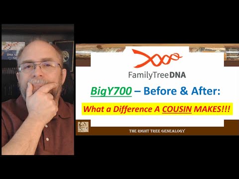 FTDNA - BigY700- BEFORE & AFTER - What a Difference A COUSIN MAKES!!!! - November 2022