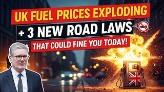 🚨 UK Fuel Costs Soar + 3 New Driving Laws That Could Cost You a Fine Today!