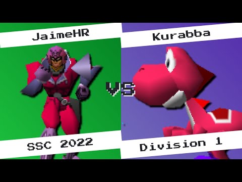 JaimeHR (Falcon) vs Kurabba (Yoshi) - SSC22 D1 - SSB64