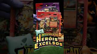 TEVE HIT HOJE EM HEROIS EXCELSOS!! #tcg #pokemontcg #pokemon #heroisexcelsos #unboxing