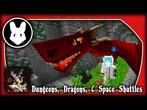 Modded Minecraft: Dungeons, Dragons, & Space Shuttles! Day 10 (Twitch Stream)