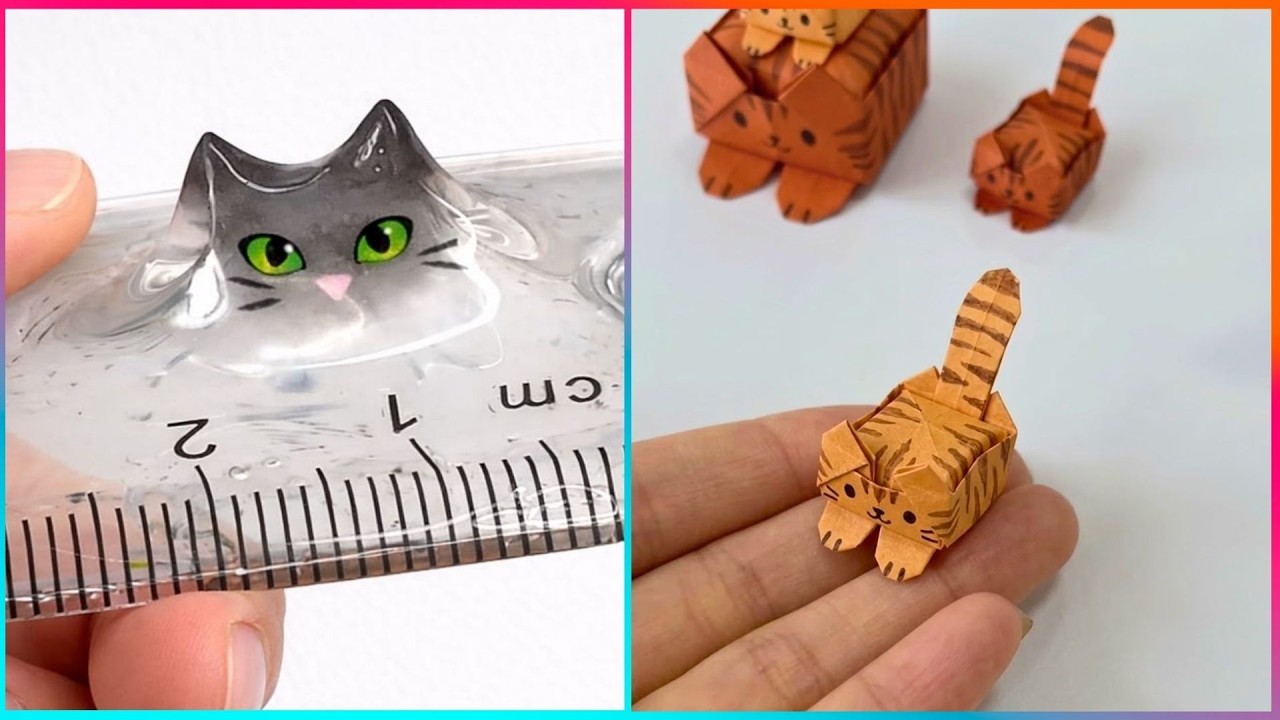 Cute CAT Art & Other Cute Animal Ideas ▶ 3