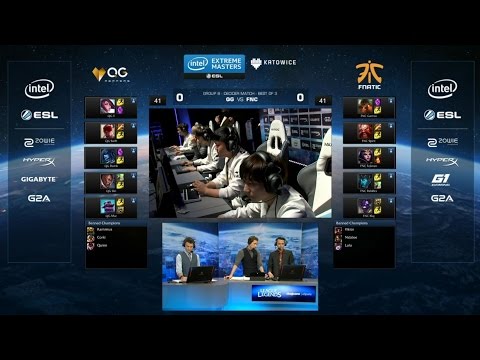QG vs FNC Highlights Game 1 - QIAO GU REAPERS vs FNATIC - IEM KATOWICE 2016 Group B Elimination