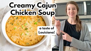 My Creamy Cajun Chicken Soup | Easy One-Pot Meal!
