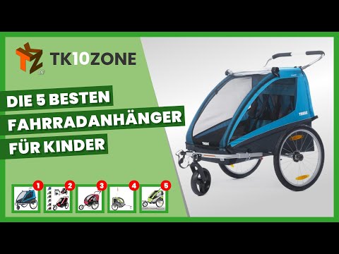 Die 5 besten Fahrradanhänger für Kinder