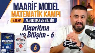 Algoritma ve Bilişim 6 | Algoritma Gösterim Yöntemleri | 2028 Maarif Model TYT
