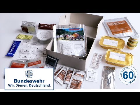 60 Sekunden Bundeswehr:  EPA (Einmannpackung)
