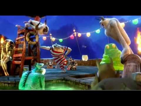 Hotel Transylvania - Invisible Man Pool Funny Scene
