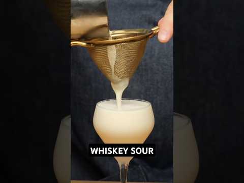 Is Whiskey Sour the Perfect Drink? (Whiskey + Egg White for the win!)