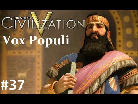 Let's Play Civilization 5 Vox Populi - Assyria p.37 (deity, epic)