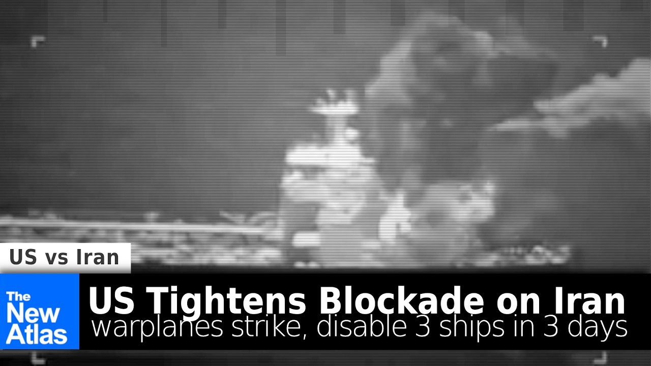 US Tightens Blockade on Iran: US Warplanes Strike/Disable 3 Ships Over 3 Days