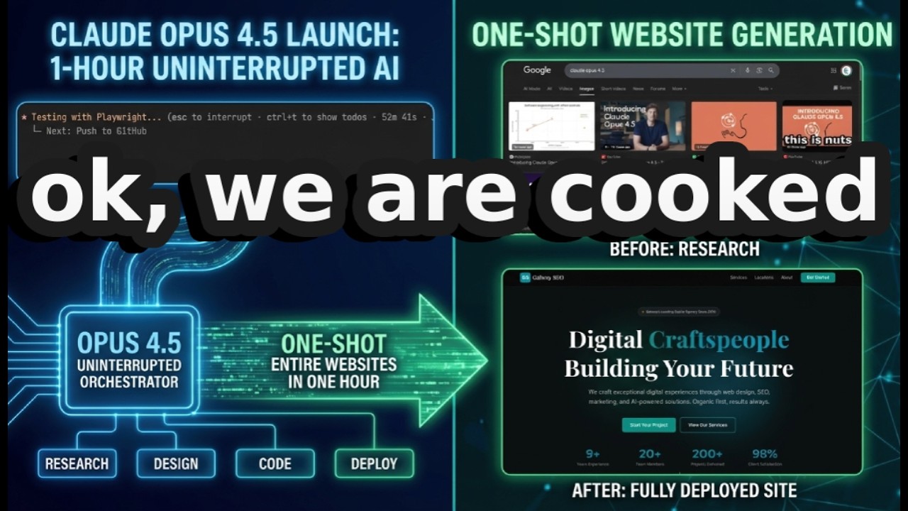 VIBE CODING JUST GOT A HUGE UPGRADE: CLAUDE OPUS 4.5 IS INSANE