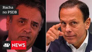 Aécio Neves rebate Doria e diz que o governador quer se apropriar do PSDB