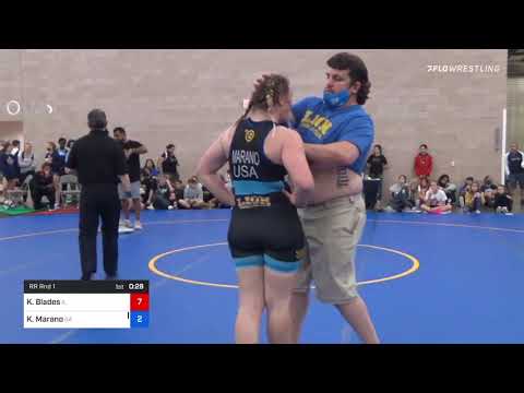 72 Kg Rr Rnd 1 - Kennedy Blades, IL Vs Kayla Marano, GA