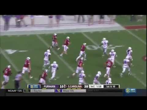 2014 USC vs Furman - David Williams 37 Yd Run
