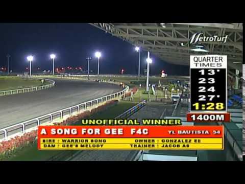 A SONG FOR GEE - FEBRUARY 26, 2020 - MMTCI RACE 7 BAYANG KARERISTA HORSE RACING REPLAY AT METRO TURF