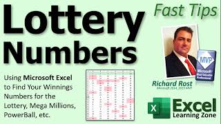 Using Microsoft Excel to Find Your Winnings Numbers for the Lottery, Mega Millions, Powerball, etc.