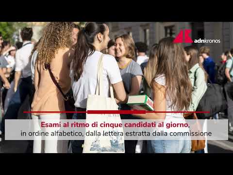 Maturità 2023, iniziati oggi gli esami orali