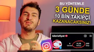 3 Günde 10 Bin İnstagram Takipçi Arttırma