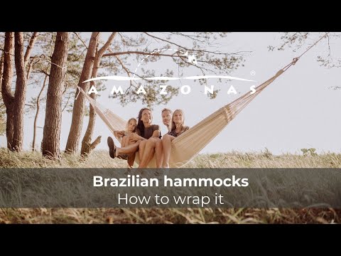 How to wrap a brazilian hammock