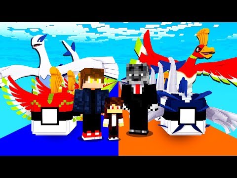 LUCKY PIXELMON LUGIA VS LUCKY PIXELMON HO-OH - MINECRAFT