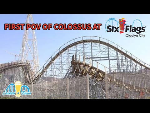 First POV of Colossus at Six Flags Qiddiya City