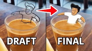 How I made this Chai animation | 2D animation | Tutorial