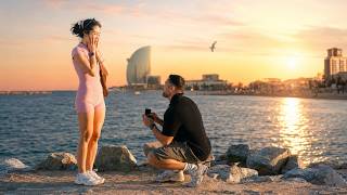 ICH HABE ES ENDLICH GETAN... 💍❤️ | Heiratsantrag in Barcelona