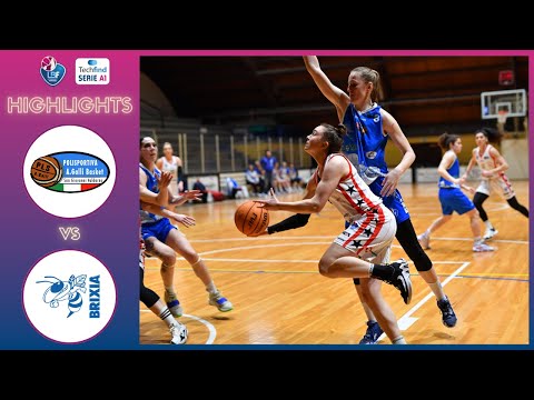 Bruschi San Giovanni Valdarno vs RMB Brixia Basket - HIGHLIGHTS