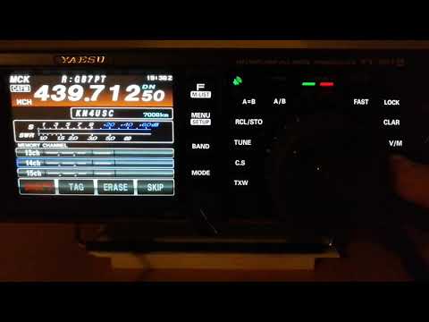 Easy way to program a repeater in the memory of Yaesu 991A (Repeater shift / offset)