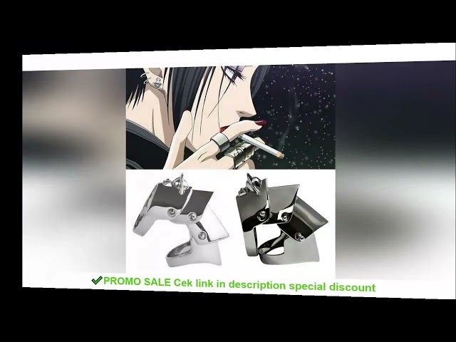 Vídeo relacionado con XHBTS Nana - Collar de anillo de anime Keychian PU gargantilla y calcomanías para cosplay, anillos góticos y punk, accesorios de joyería, Metal, Perla