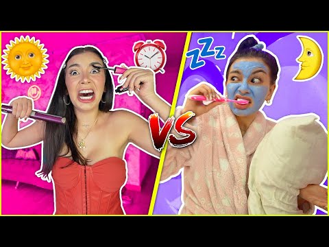 🌞MORNING ROUTINE vs. NIGHT ROUTINE🌜Which is BETTER? - Lulu99