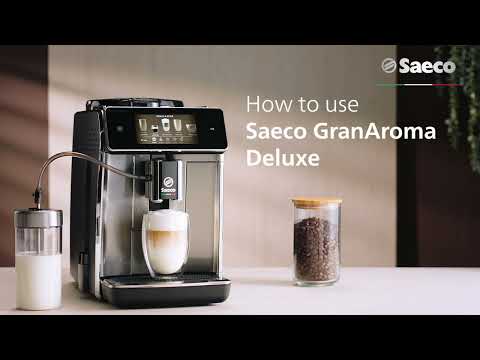 Як підключити та перше використання кавомашини Saeco GranAroma Deluxe | SM66XX