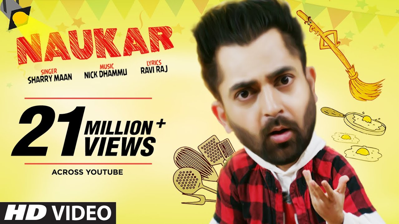 Naukar Lyrics | T-Series Apna Punjab | Sharry Mann