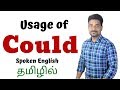 USAGE OF COULD SPOKEN ENGLISH THROUGH TAMIL