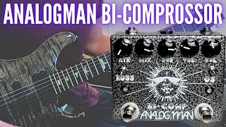 Video thumbnail for AnalogMan Bi-CompROSSor Compressor pedal | Mark Bouras by Hollywood Rare Guitars