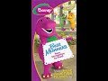Barney S Best Manners You Re Invitation To Fun Full 2003 HIT Entertainment VHS