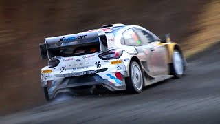 WRC 2024: Rallye Monte-Carlo - Best of Rally1 Cars: Top Speed Fly Bys, Fast Sections & Max Attack!