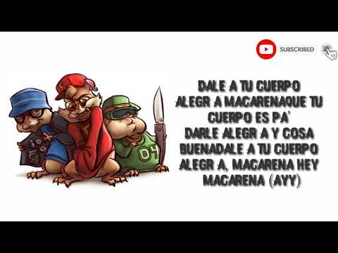 Ayy Macarena | Tyga (lyrics) Chipmunks edition