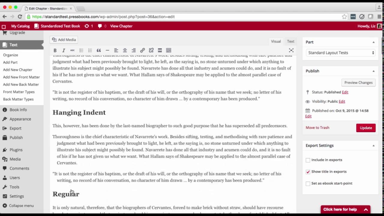 Chapter Authorship and Copyright