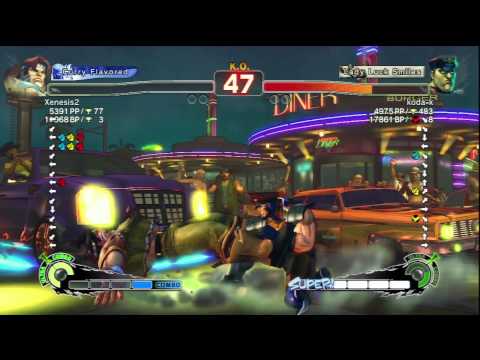 Xenesis2 [T-Hawk] Vs koda-k [M.Bison] SSF4 AE Japanese Online Ranked Matches - PSN