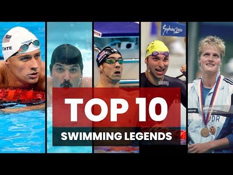 Top 10 Swimming Legends. Watch Mark spitz and Michael Phelps.