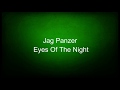 Jag Panzer - Eyes Of The Night (lyrics)