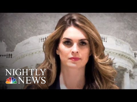Hope Hicks Resigns As President Trump’s White House Communications Director | NBC Nightly News