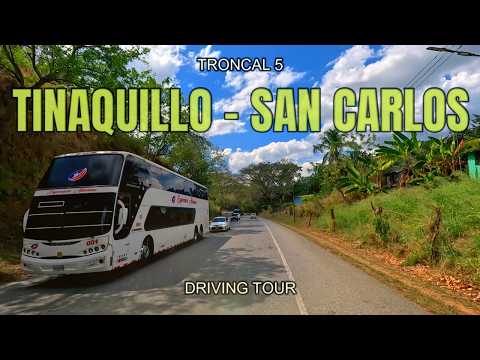 🇻🇪 Asi es la troncal 5: De Tinaquillo a San Carlos de Cojedes. | DRIVING TOUR | 4K | VENEZUELA.